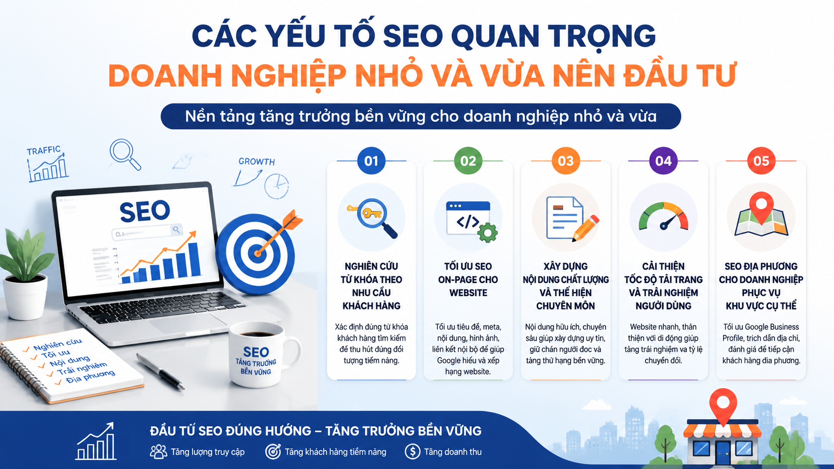 Các yếu tố SEO quan trọng doanh nghiệp nhỏ và vừa nên đầu tư - lợi ích của SEO