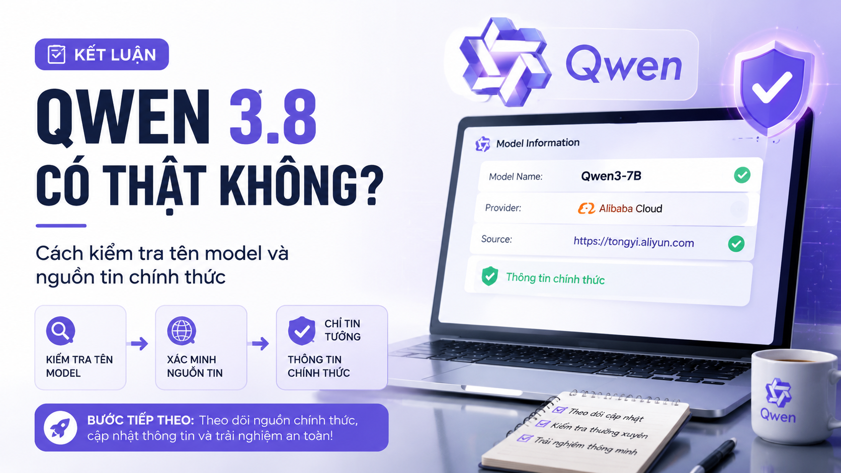 Kết luận và bước tiếp theo - Qwen 3.8 có thật không