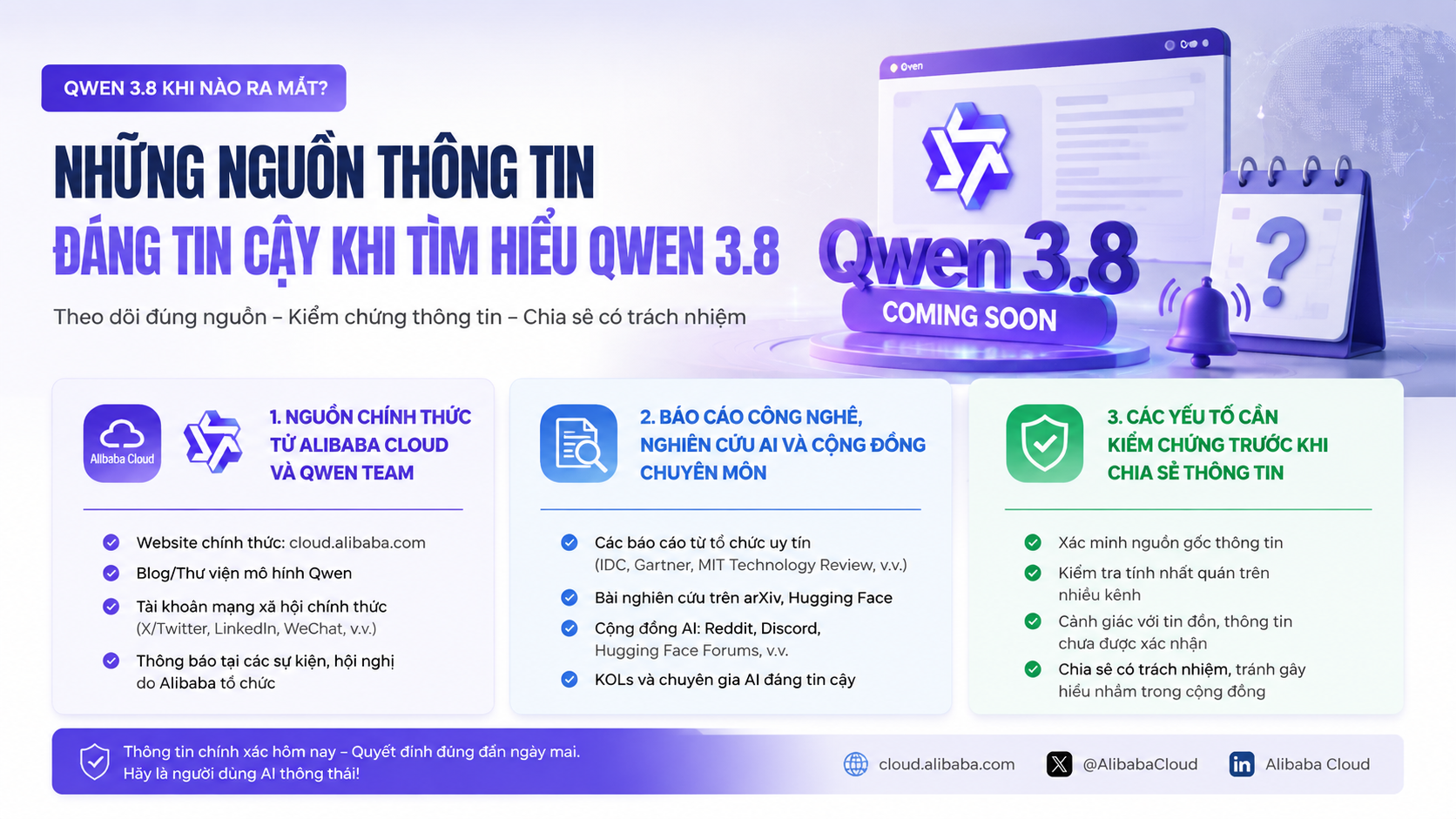 Những nguồn thông tin đáng tin cậy khi tìm hiểu Qwen 3.8 - Qwen 3.8 khi nào ra mắt
