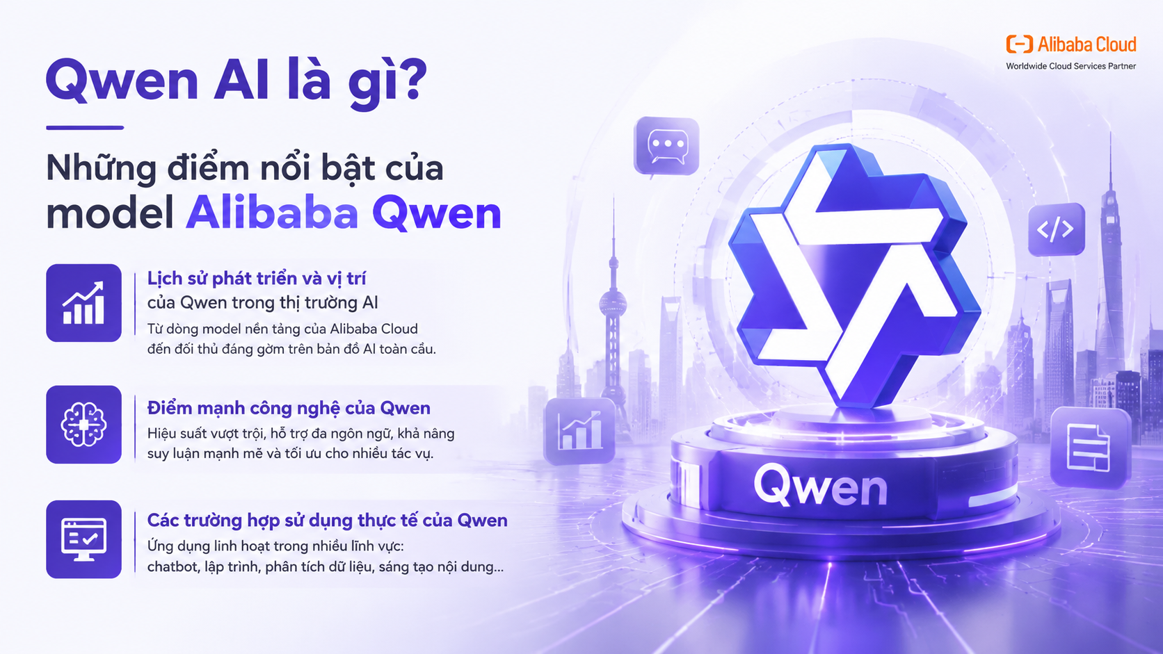 Qwen AI là gì? Những điểm nổi bật của model Alibaba Qwen - Qwen vs GLM