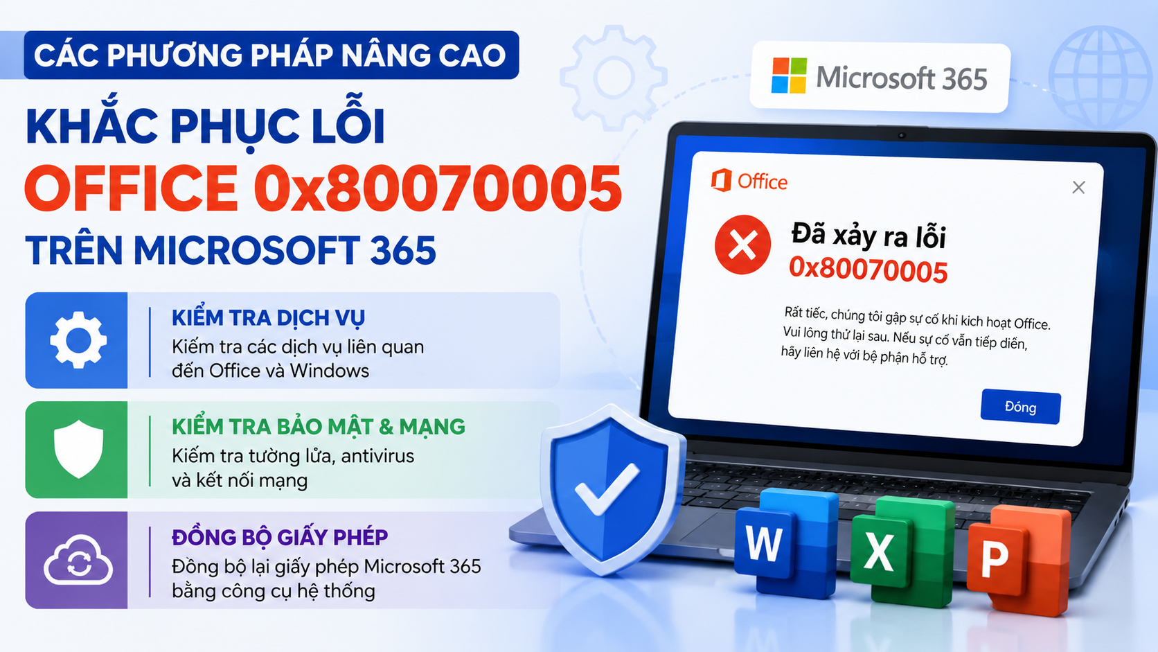 Các phương pháp nâng cao để khắc phục lỗi Office 0x80070005 - sửa lỗi Office 0x80070005