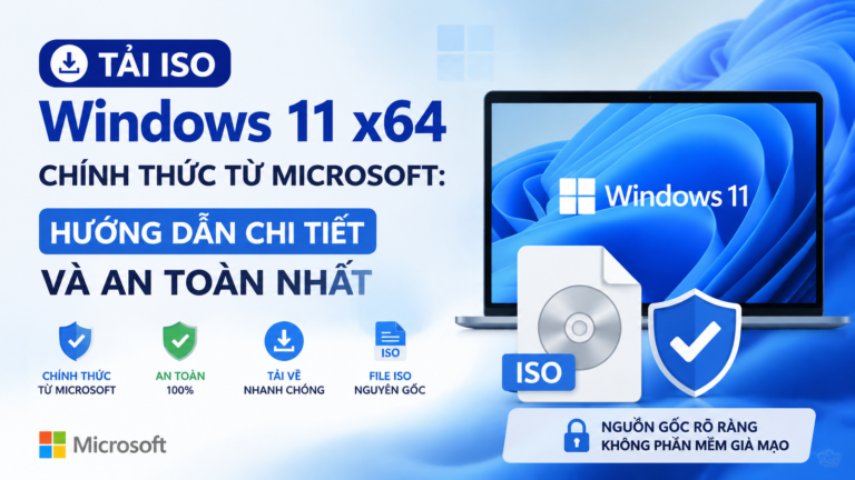 Tải ISO Windows 11 x64 chính thức từ Microsoft: Hướng dẫn chi tiết và an toàn nhất - tải ISO Windows 11 chính thức