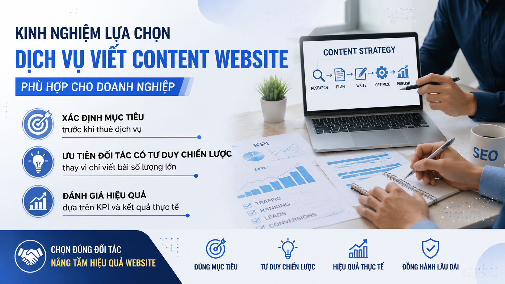 Kinh nghiệm lựa chọn dịch vụ viết content website phù hợp cho doanh nghiệp - dịch vụ viết content website