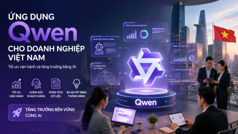 ứng dụng Qwen cho doanh nghiệp Việt Nam: Tối ưu vận hành và tăng trưởng bằng AI - ứng dụng Qwen