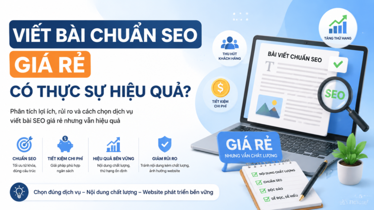 Viết bài chuẩn SEO giá rẻ có thực sự hiệu quả? - báo giá viết bài SEO