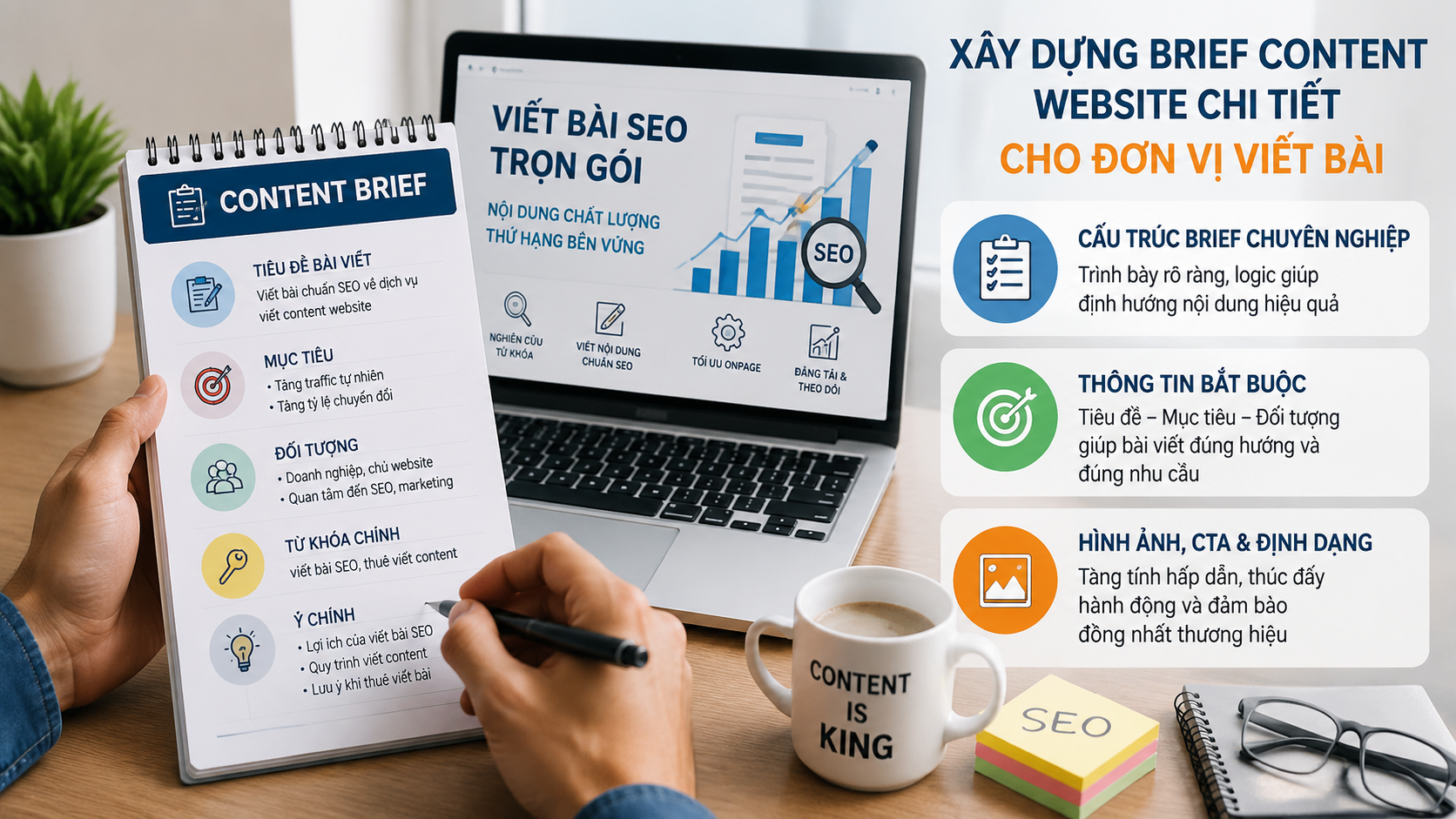 Xây dựng brief content website chi tiết cho đơn vị viết bài Xây dựng brief content website chi tiết cho đơn vị viết bài - viết bài SEO trọn gói