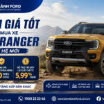 Bến Thành Ford: Ưu đãi giá tốt khi mua xe Ford Ranger thế hệ mới