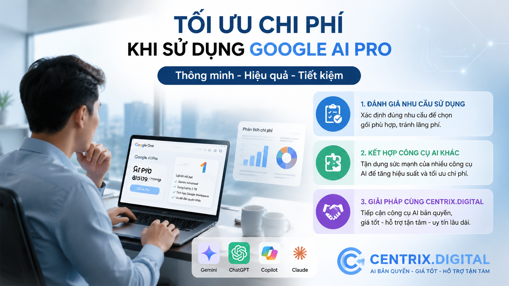 Kinh nghiệm tối ưu chi phí khi sử dụng Google AI Pro Kinh nghiệm tối ưu chi phí khi sử dụng Google AI Pro - quản lý google ai pro