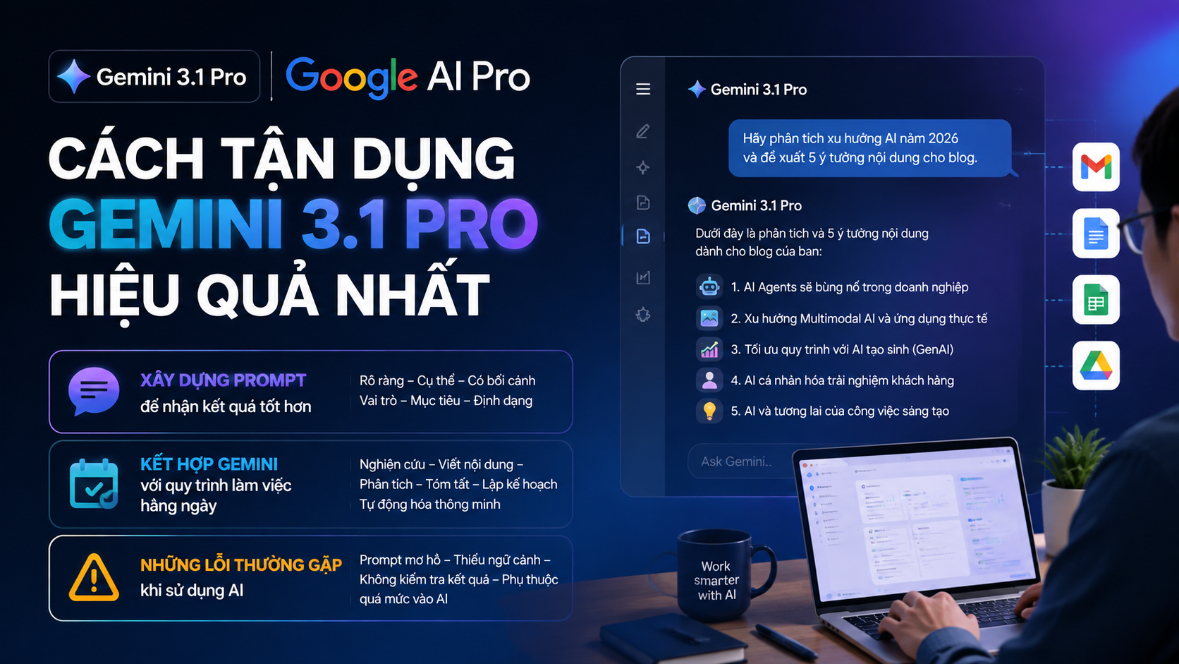Cách tận dụng Gemini 3.1 Pro Google AI Pro hiệu quả nhất Cách tận dụng Gemini 3.1 Pro Google AI Pro hiệu quả nhất - gemini 3.1 pro google ai pro