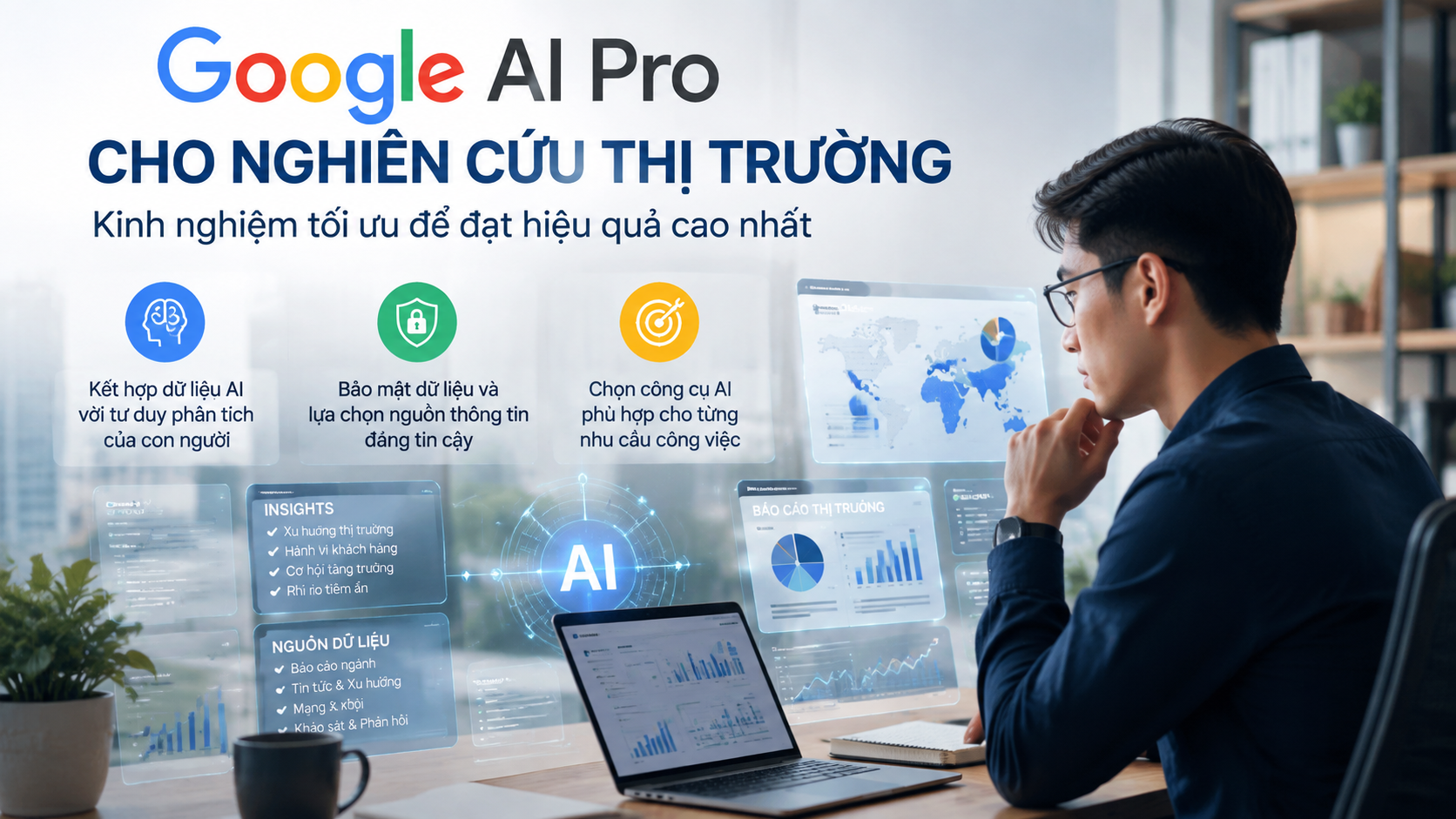 Kinh nghiệm tối ưu khi triển khai Google AI Pro cho nghiên cứu thị trường - google ai pro nghiên cứu thị trường