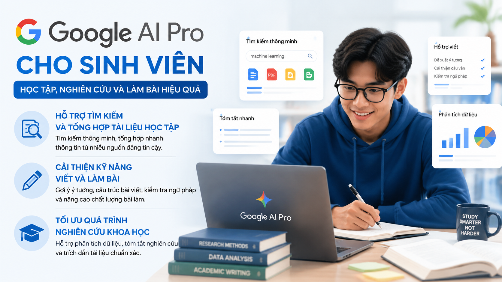 Google AI Pro cho sinh viên mang lại những lợi ích gì? - google ai pro cho sinh viên