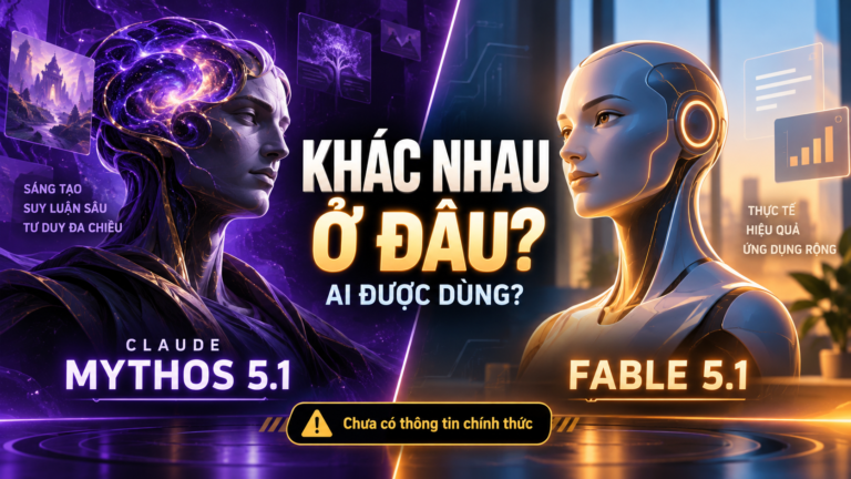Claude Mythos 5.1 khác Fable 5.1 ở đâu? Ai được dùng?