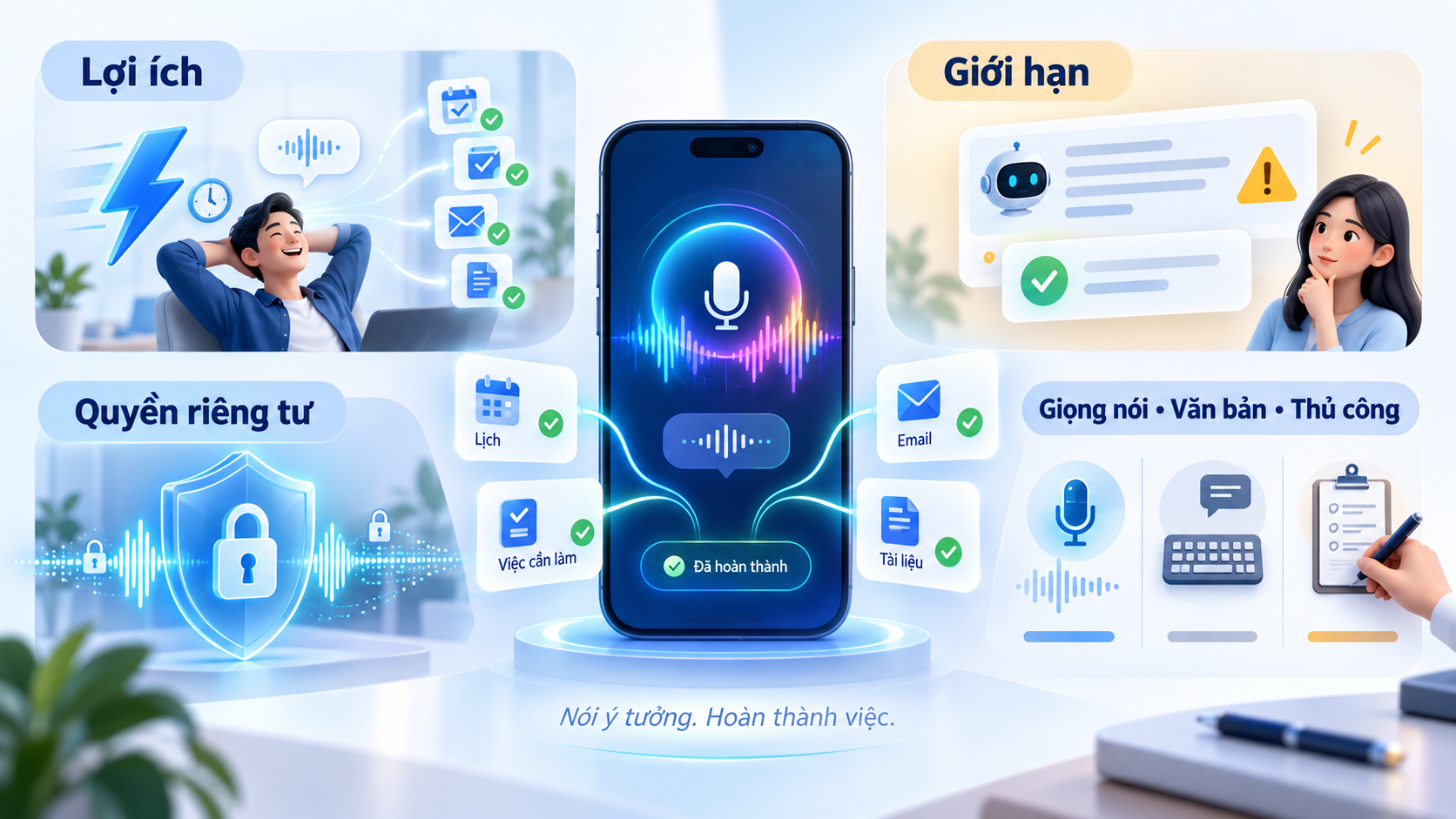 Lợi ích, giới hạn và các nguyên tắc sử dụng an toàn Lợi ích, giới hạn và các nguyên tắc sử dụng an toàn - Gemini Spark