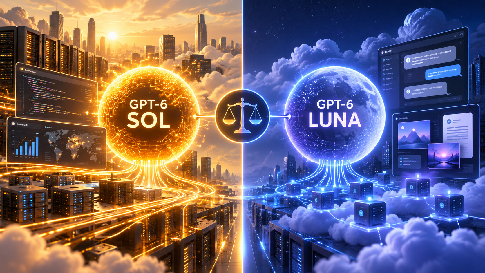 So sánh GPT‑6 Sol và GPT‑6 Luna theo nhu cầu sử dụng So sánh GPT‑6 Sol và GPT‑6 Luna theo nhu cầu sử dụng - giá API GPT‑6 Sol