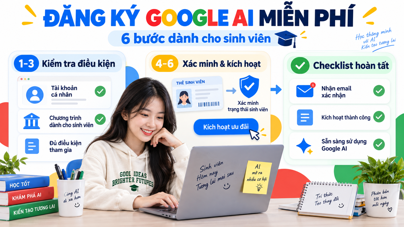 Cách kiểm tra và đăng ký Google AI miễn phí cho sinh viên Cách kiểm tra và đăng ký Google AI miễn phí cho sinh viên - Google AI miễn phí cho sinh viên
