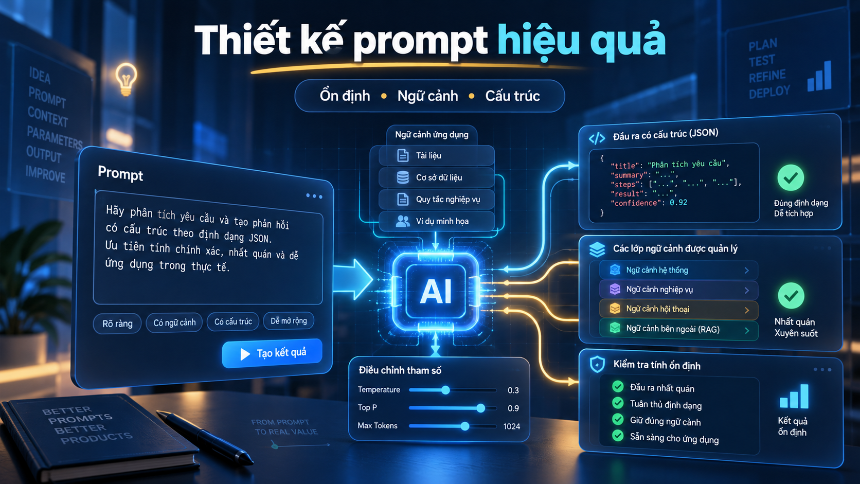 Thiết kế prompt và điều chỉnh tham số hiệu quả - gpt-6 astra api tutorial