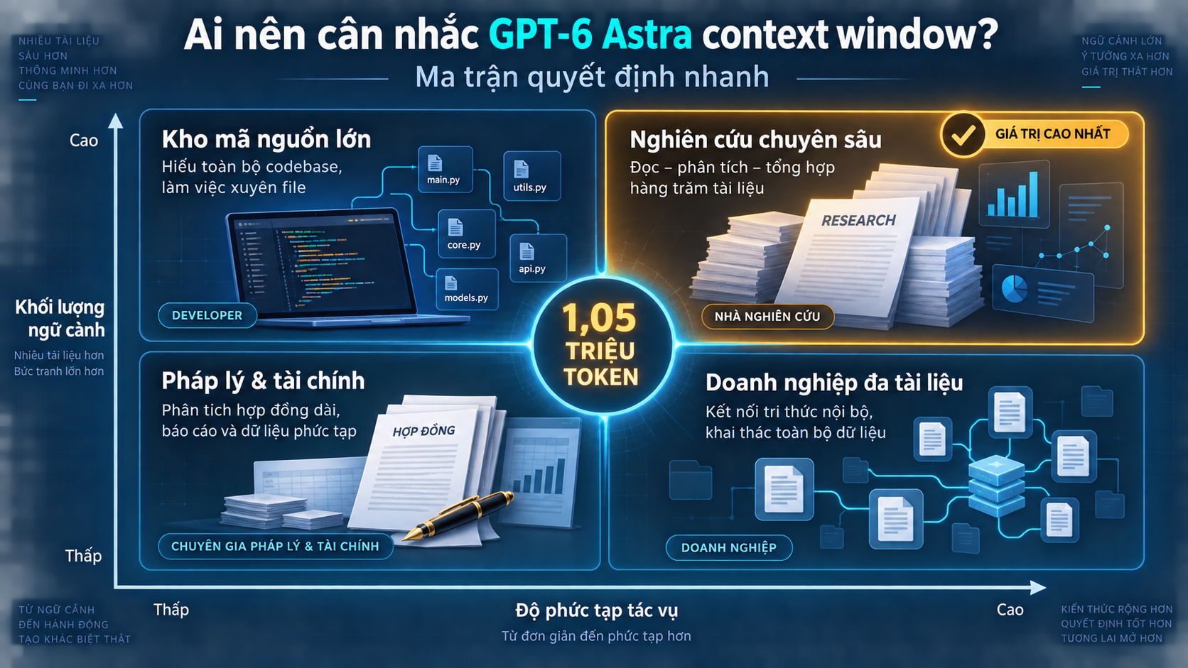 Ai nên cân nhắc GPT-6 Astra context window? - gpt-6 astra context window
