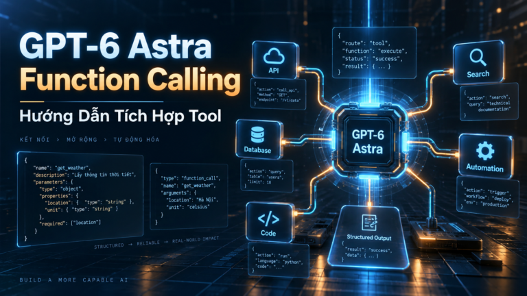 GPT-6 Astra Function Calling: Hướng Dẫn Tích Hợp Tool