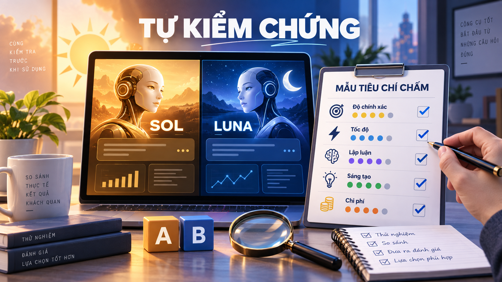 Cách tự kiểm chứng GPT-6 Sol và Luna trước khi sử dụng - GPT‑6 Sol và Luna có gì mới