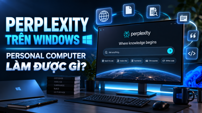 Perplexity trên Windows: Personal Computer làm được gì?