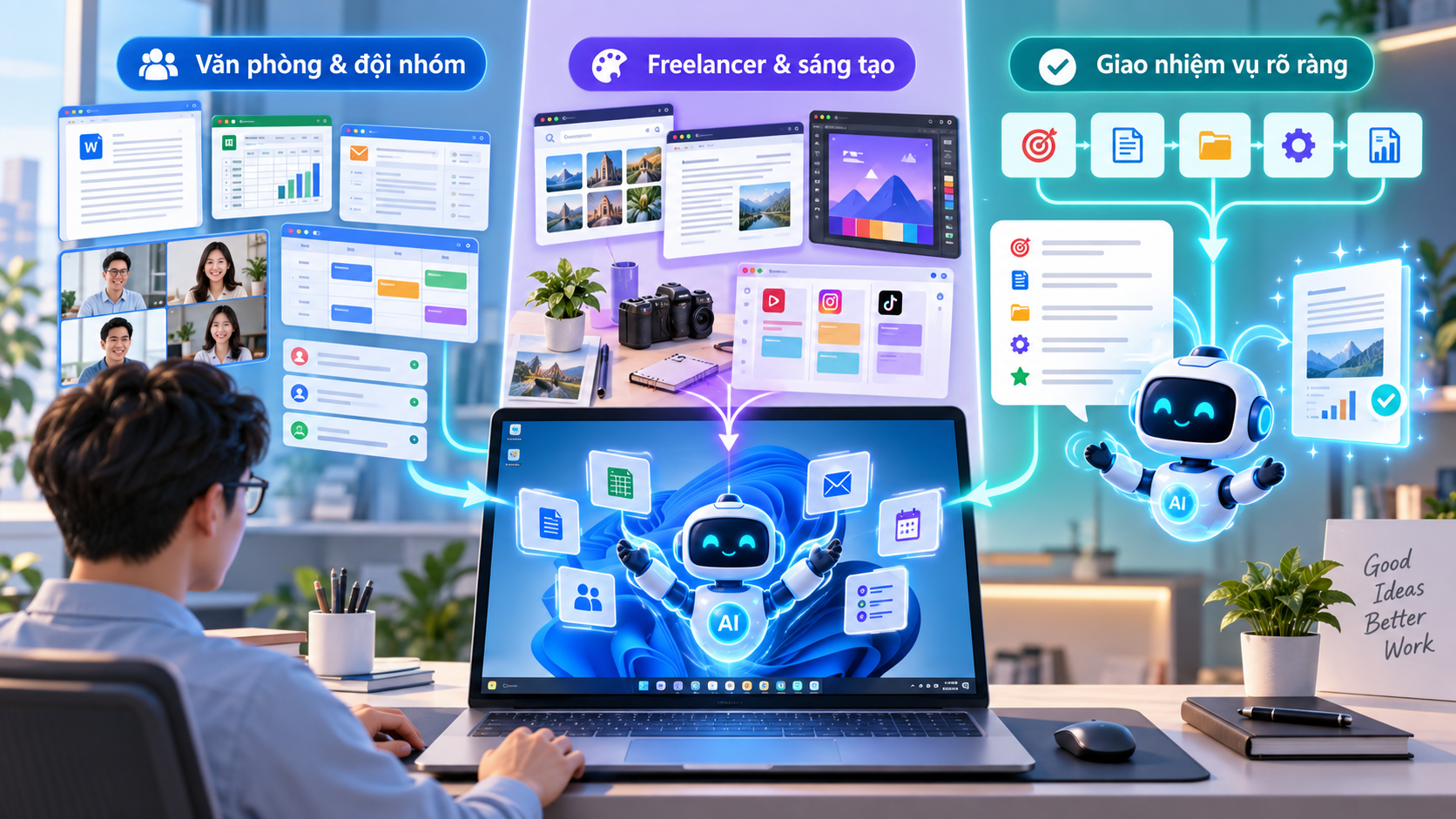 Các tình huống ứng dụng Personal Computer trong công việc thực tế - Perplexity trên Windows