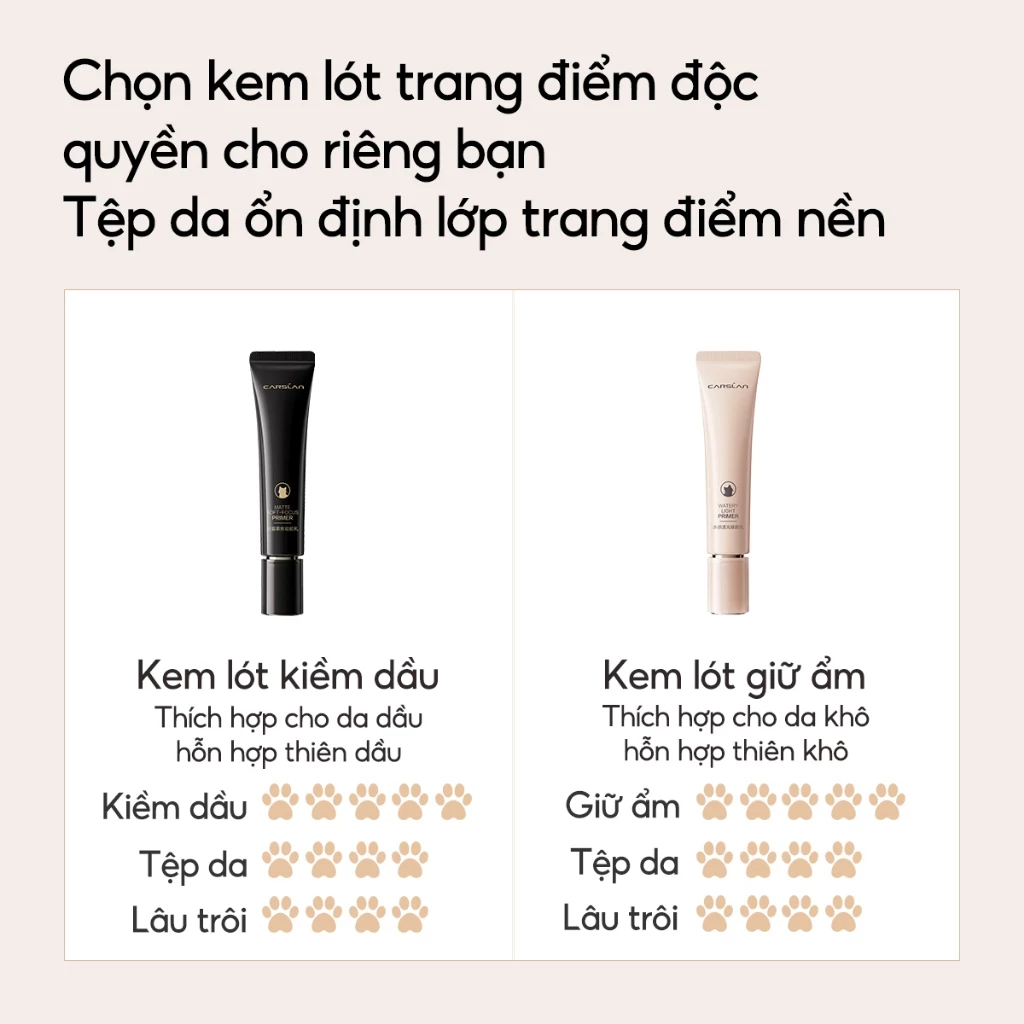Kem Lót Trang Điểm CARSLAN