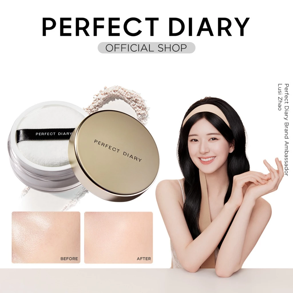 Phấn Phủ PERFECT DIARY Kiểm Soát Dầu Lên Đến 12h