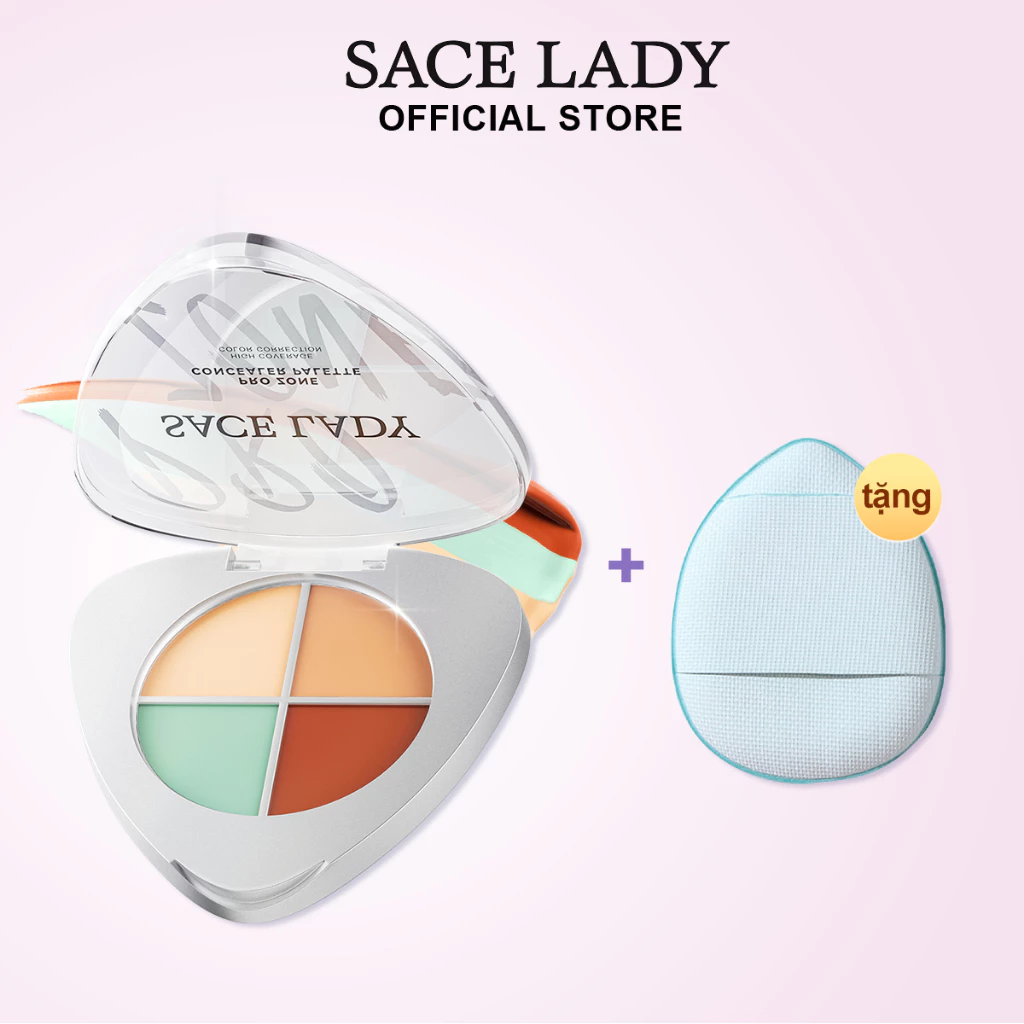 Bảng kem che khuyết điểm SACE LADY 5.6g