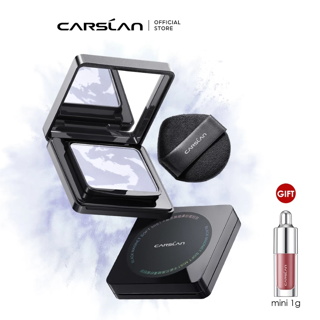 Phấn Nén Kiềm Dầu Carslan Soft Mist 24h