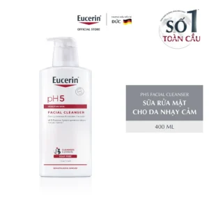 Sữa rửa mặt không gây kích ứng cho da nhạy cảm Eucerin