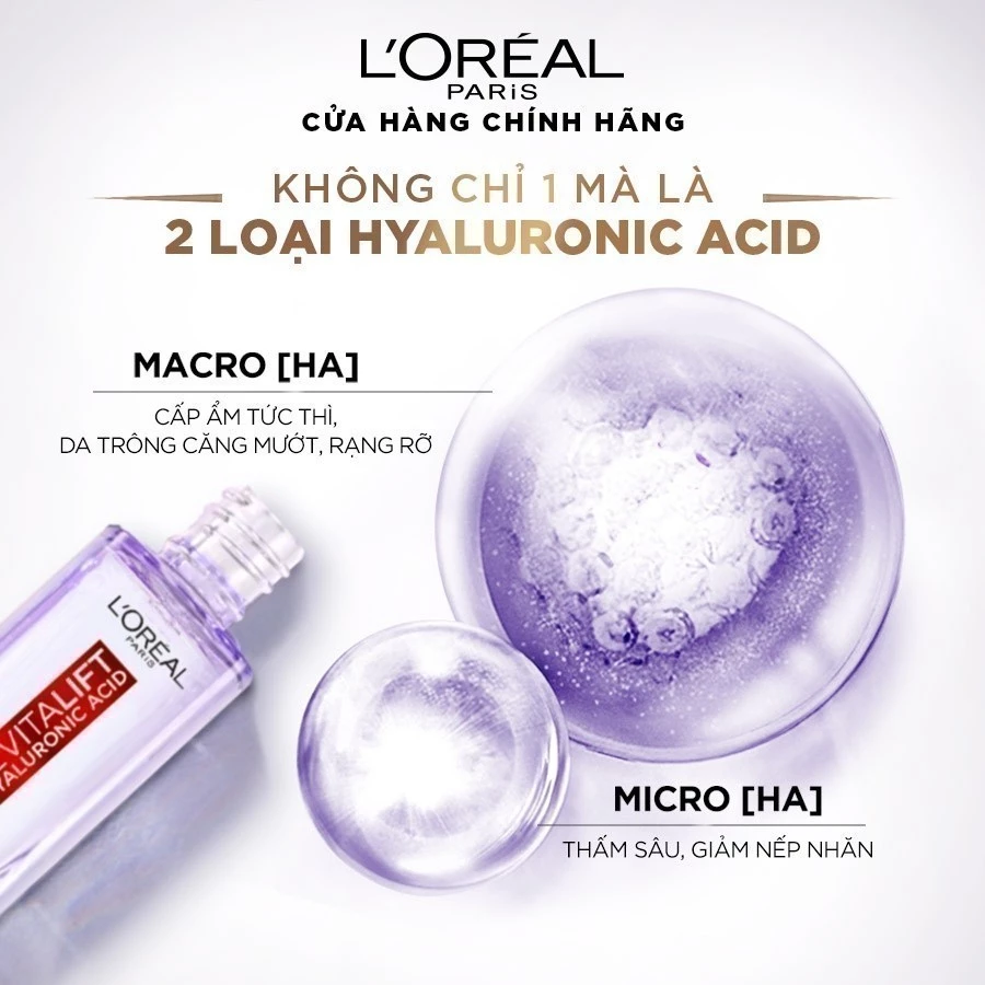 Serum siêu cấp ẩm & giảm nếp nhăn L'Oreal