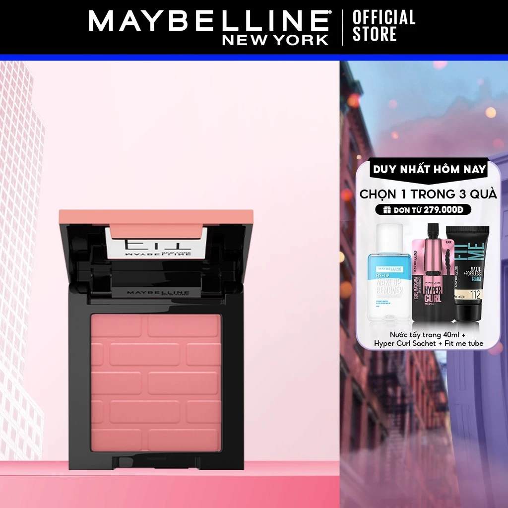 Phấn Má Hồng Mịn Lì Chuẩn Màu Maybelline Fit Me Blush 4.5g