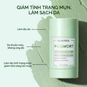 Mặt Nạ Đất Sét Ngải Cứu