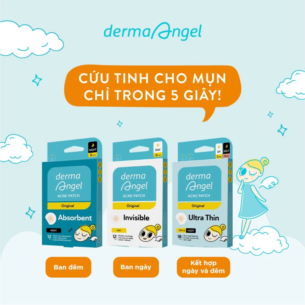 Miếng Dán Mụn Derma Angel