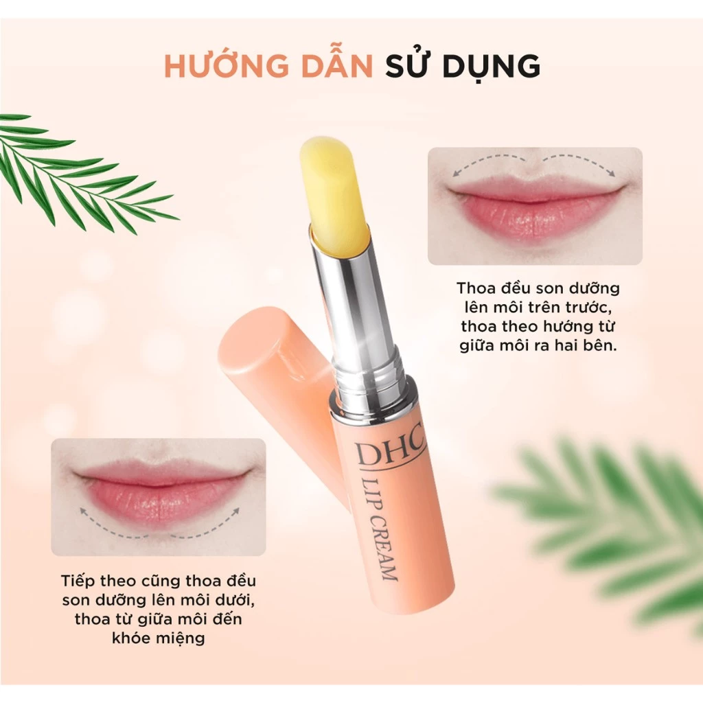 Son Dưỡng Ẩm Hỗ Trợ Giảm Thâm Môi DHC