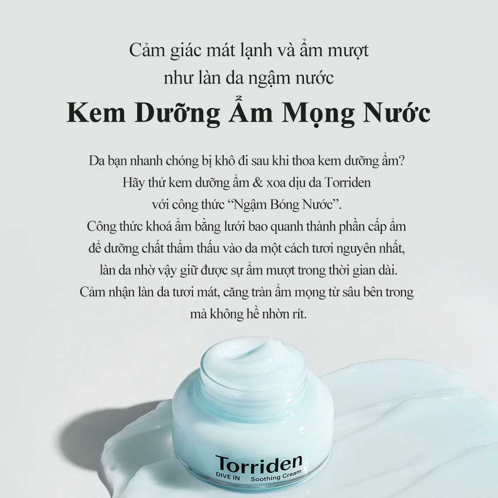 Kem dưỡng Torriden