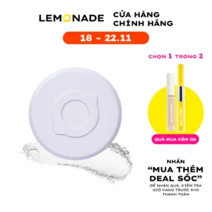 Phấn Phủ Mỏng Nhẹ Kiềm Dầu Thuần Chay Chống Nắng Lemonade