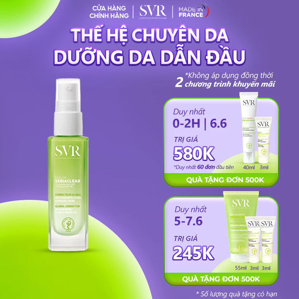 serum trị mụn SVR