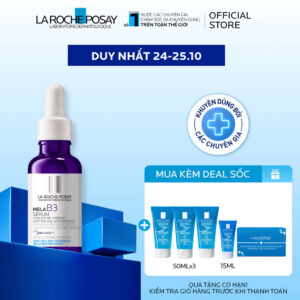 Dưỡng chất giảm thâm nám và dưỡng sáng toàn diện La Roche-Posay Mela B3 serum 30ml