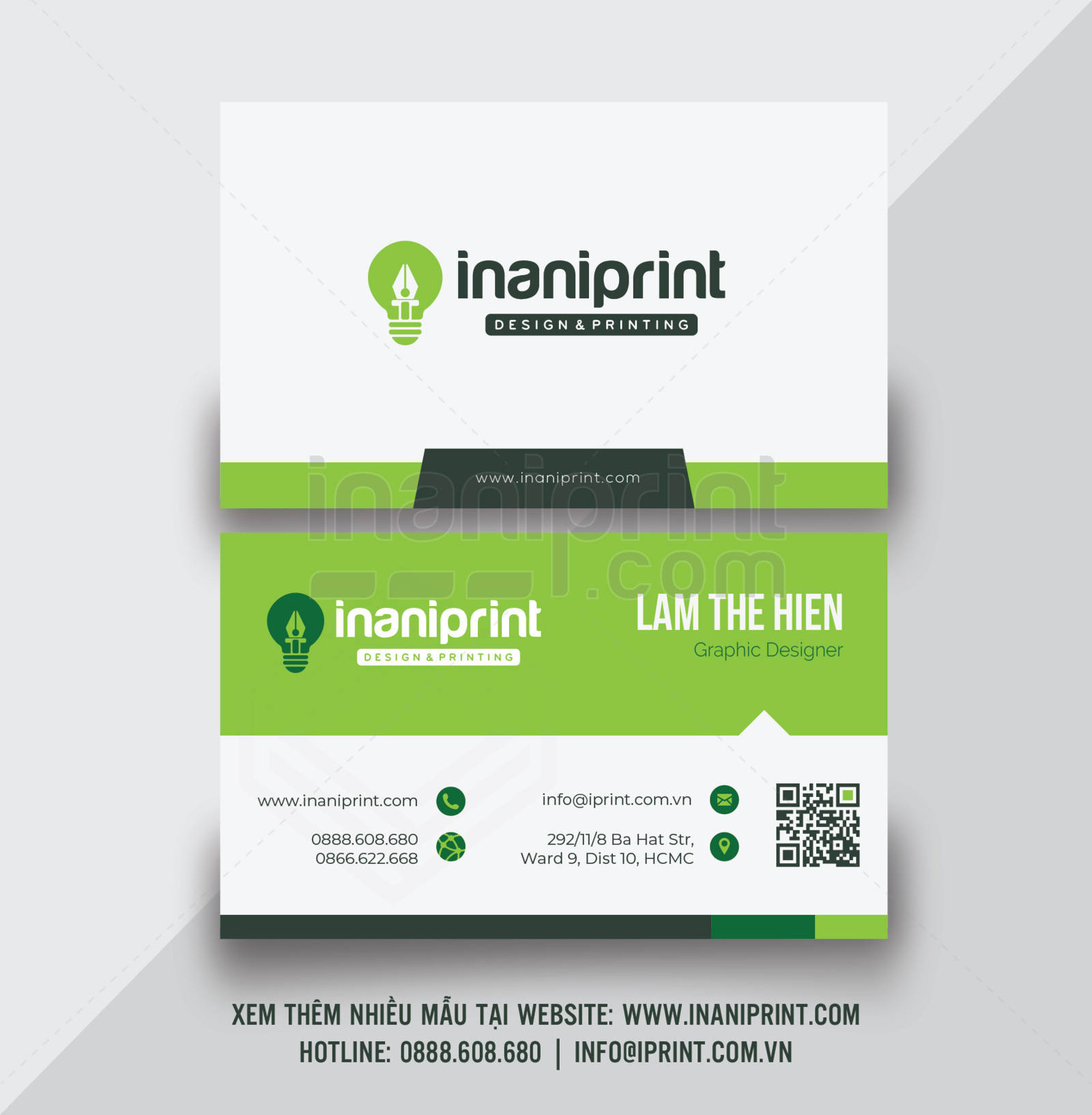 Mẫu name card shop thời trang – S008