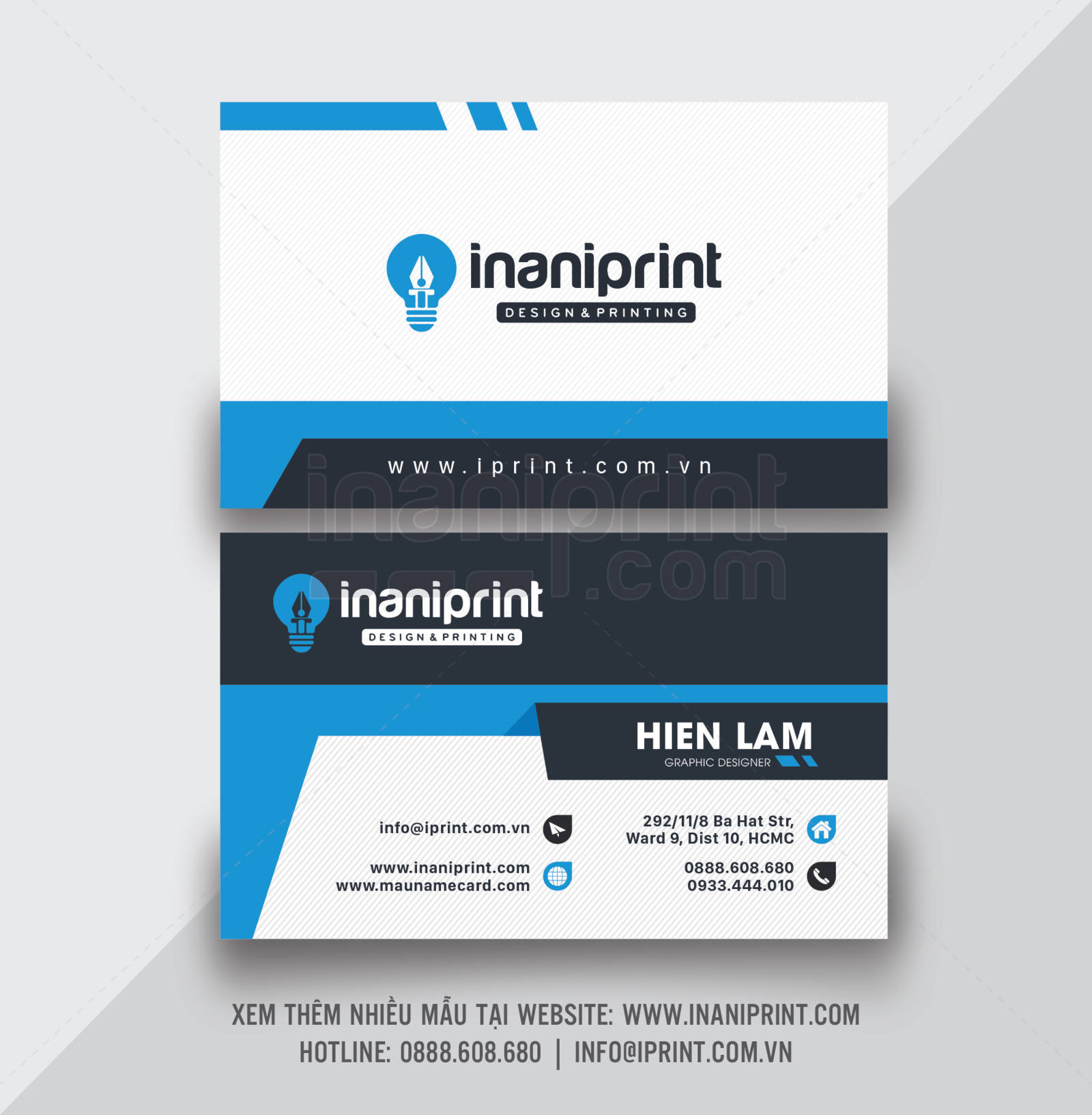 Mẫu name card shop thời trang – S006