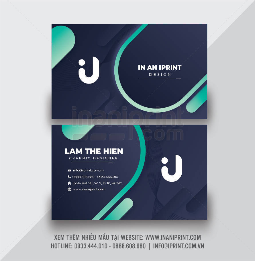 Mẫu name card đẹp KD061