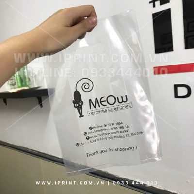 In bao xốp đựng mỹ phẩm thiên nhiên