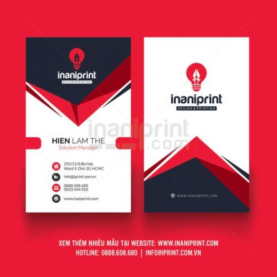 Mẫu name card đẹp KD001