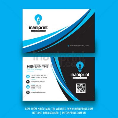 Mẫu name card đẹp KD015