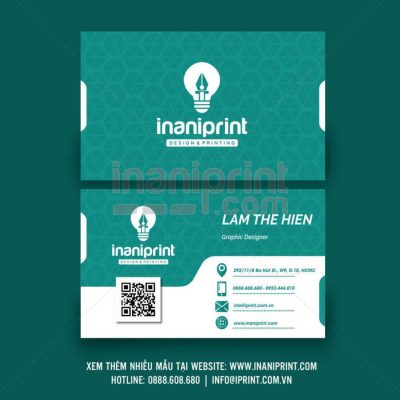 Mẫu name card đẹp KD016