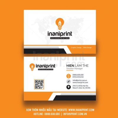 Mẫu name card đẹp KD021