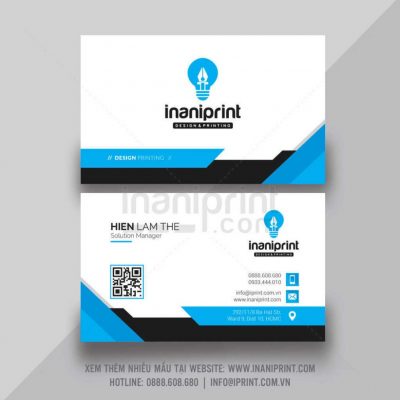 Mẫu name card đẹp KD004