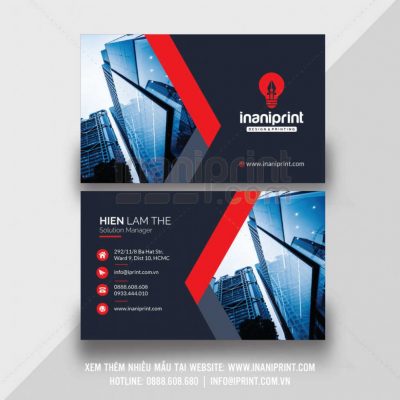 Mẫu name card đẹp KD007
