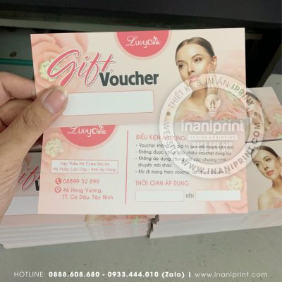 Mẫu Thẻ Giảm Giá Spa, Phiếu Giảm Giá Spa, Voucher Giảm Giá Spa Đẹp Giá Rẻ